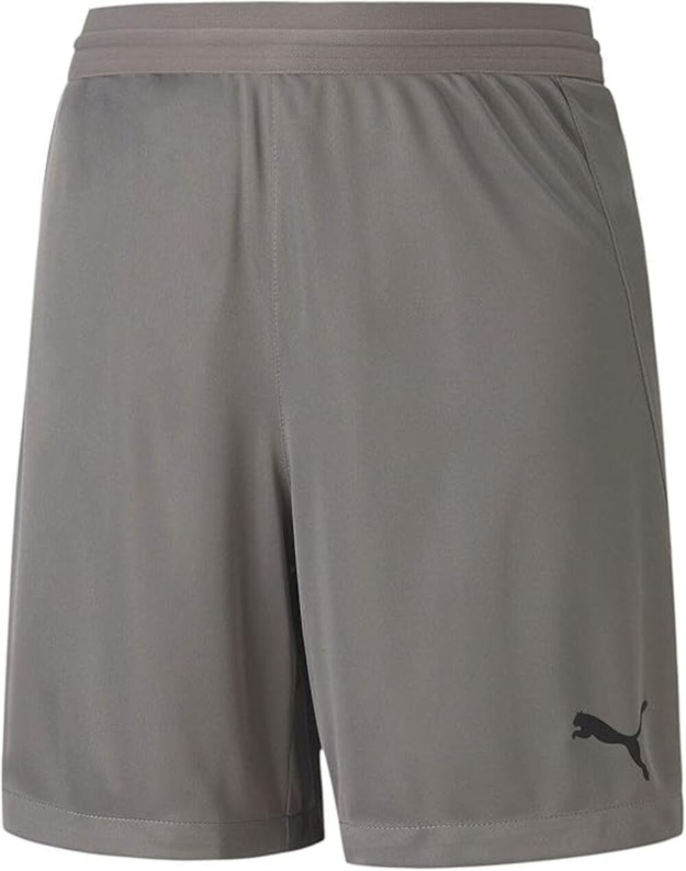 PUMA Unisex Youth TeamFinal 21 Knit Shorts, Steel Gray, L - NEW